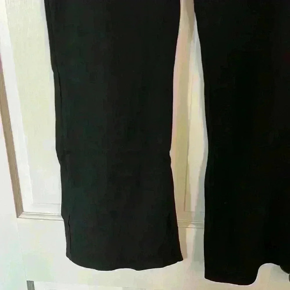 Clara Sun Woo ponte knit boot cut pant -black size XL - Picture 3 of 4